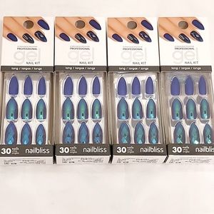 🍒4/$30 🍒 NWB Mermaid Professional Gel Nails (1-Pack) 30ct